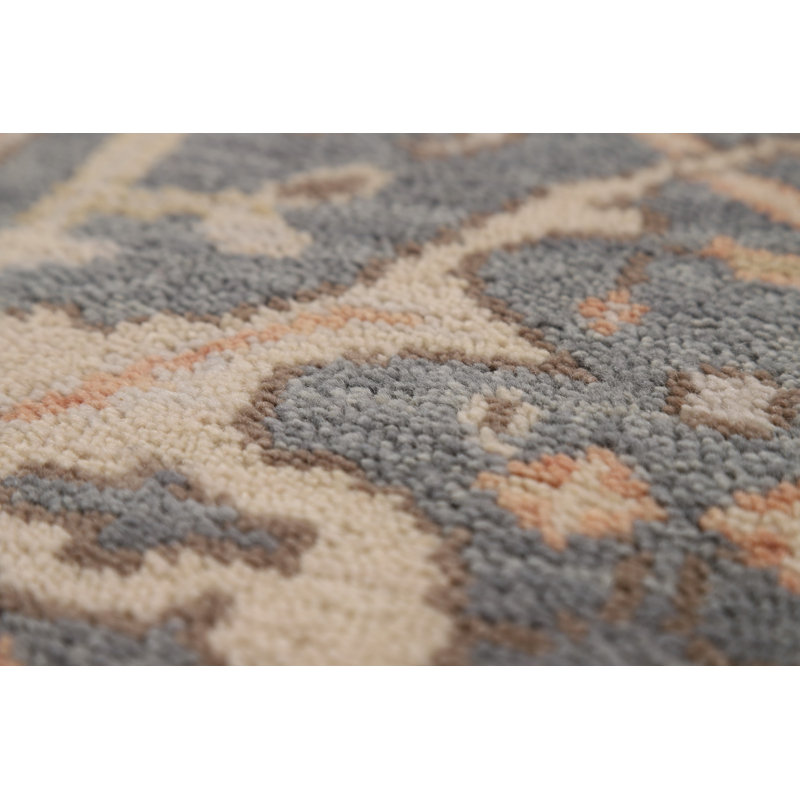 Tapis de couloir indien fait à la main 3 x 8 po