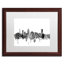 «Montreal Canada Skyline B&W», impression encadrée-69492832-40402157-17769404