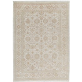 Hand-Knotted High-Quality Beige/Ivory Area Rug