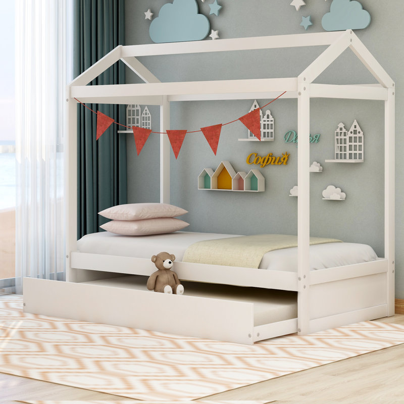 Abbingt Kids Twin Guestbed with Trundle with Drawers