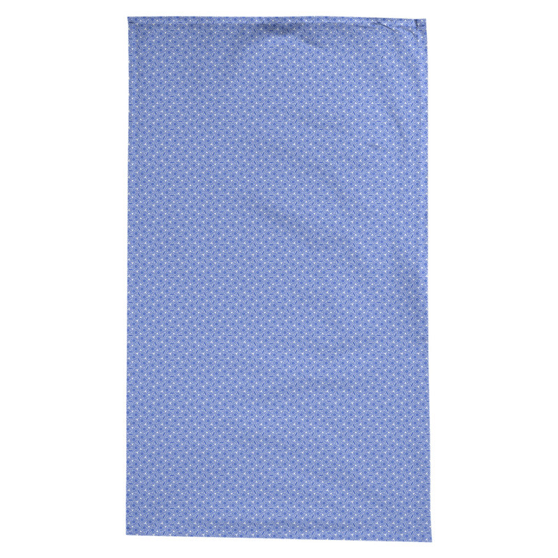 Leffel Geometric 100% Cotton Tablecloth, Blue/White