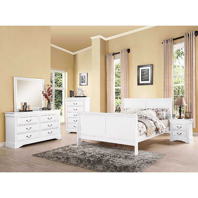 Ensemble de meubles de chambre à coucher 1Pc, White