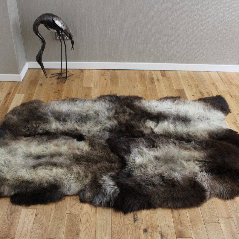 Sagan One-of-a-Kind Sheepskin Rug