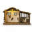 Lighted Nativity Stable for 10H Set