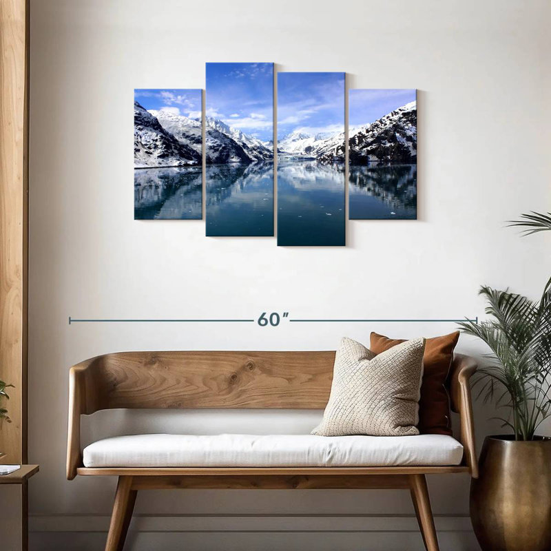 Alvord Glacier Bay Winter Morning, 27'' H x 43'' W