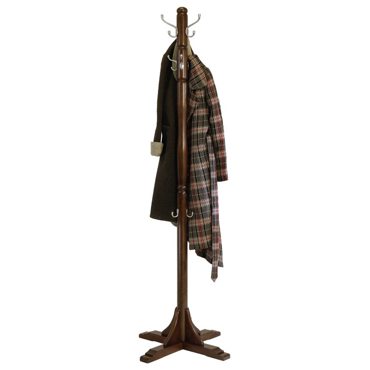 Marriott Solid Wood Freestanding Coat Rack Astoria Grand