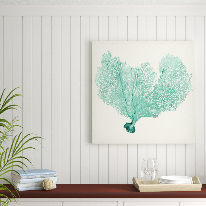 Sea Fan VI - Wrapped Canvas Print, 91cm H x 91cm W