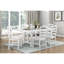 De 2 chaises d'appoint en bois blanc, capacité de poids de 250 lb
