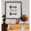 « home doux home », art textuel encadré-32510601-40496663