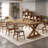 Brown Rectangular Solid Wood desk-53728730