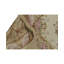 Hand-Knotted High-Quality Brown, Beige, and Pink Square Area Rug