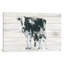 « Cow and Calf on Wood », impression sur toile tendue-874257680-874257677-827713494