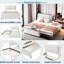 Castries Upholstery Platform Bed with Multifunctional Trundle-590011613