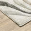 Tapis 6 pi x 9 pi beige, gris, brun, sauge, bleu pâle, brun clair et gris anthracite