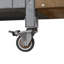 Chariot d'îlot de cuisine portable pliable avec roues verrouillables, armoire de rangement et porte-serviettes-1250224975