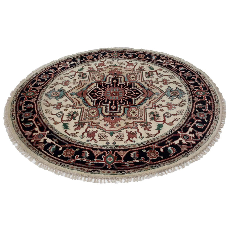 Kellsey Oriental Area Rug in Ivory