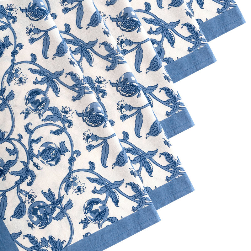 Serviette de table l 19 po x L 19 po Britannia, Bleu