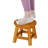 Bonckowski 1 - Step Wood Step Stool-1048787165