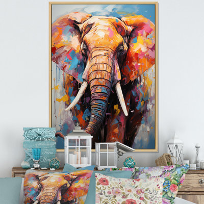 Tales of the Colorful Elephant Pack sur toile