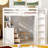 Twin Size Loft Bed With Drawers,Desk,And Wardrobe-717491447