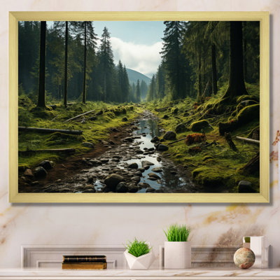 États-Unis, États-Unis, National Forest, Washington III, reproduction d'art sur toile