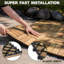 30.5cm L x 30.5cm W Solid Wood Interlocking Deck Tile-224781419
