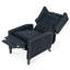 Fauteuil inclinable en tissu de luxe avec design ergonomique de 41,18 po de hauteur et de douceur-1028380417
