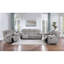 Fauteuil inclinable et oscillant gris Sebring