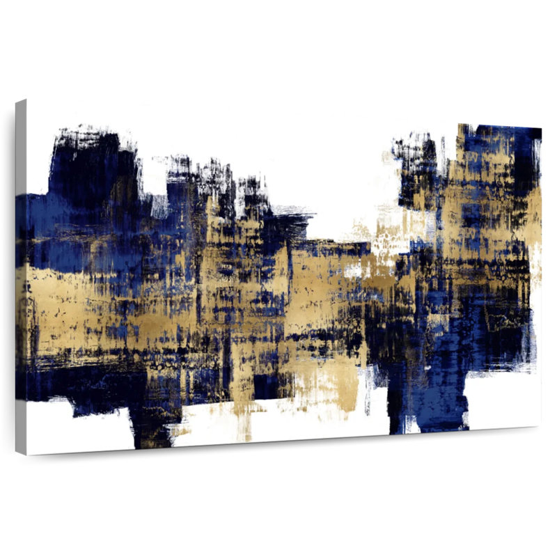 Avery Vibrant Gold On Blue
