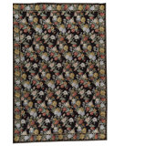 Hand-Knotted High-Quality Brown and Multi-Colored Area Rug