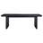 Jack 64-82 Inch Dining Table, Rectangular, Removable Extension Leaf, Black
