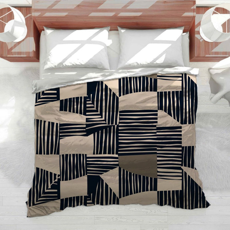 Creative Blocks Cool Bedding, King Duvet Cover