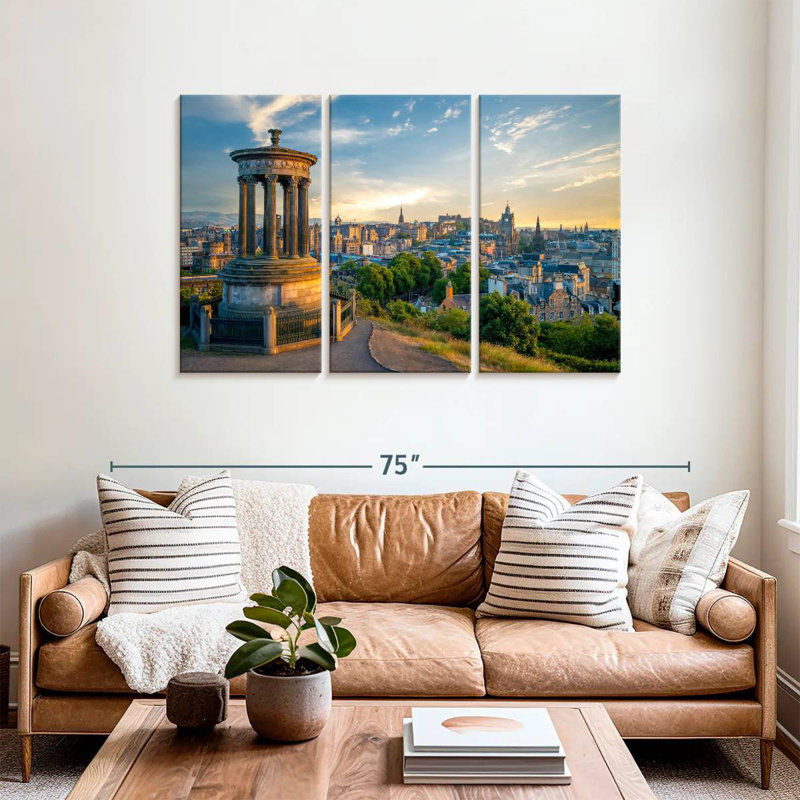 Lilie Edinburgh de Calton Hill, H 14 po x l 23 po