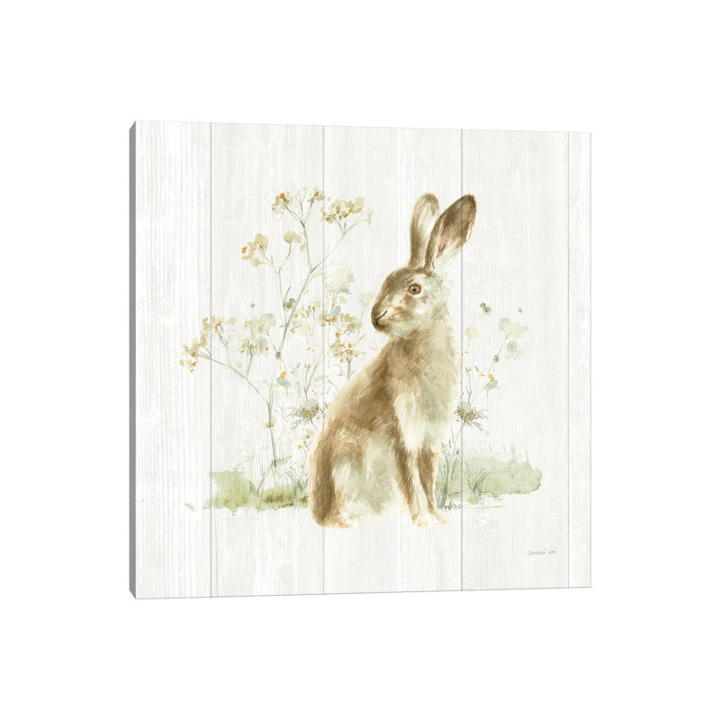 Meadows Edge VII On Wood by Danhui Nai - Wrapped Canvas Gallery-Wrapped Canvas Giclée, 93.98 cm H x 93.98 cm W x 3.175 cm D