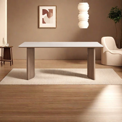 Modern simple family dining table