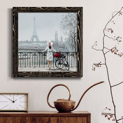 " Lady In Paris " Painting Print