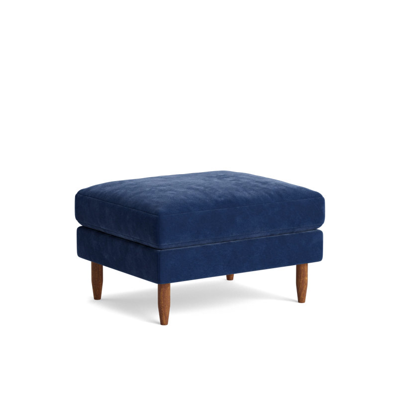 Skinny Fat Ottoman, Performance Velvet - Uniform