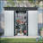 Outdoor Metal Storage Shed With Window And Transparent Plate For Garden, Lawn-119458071-119458074