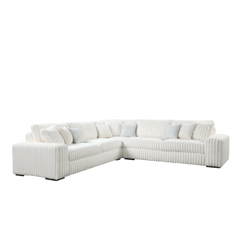 Marshmallow Beige Oversized Sectional