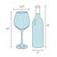 Nambe Vie Pinot Noir Glasses