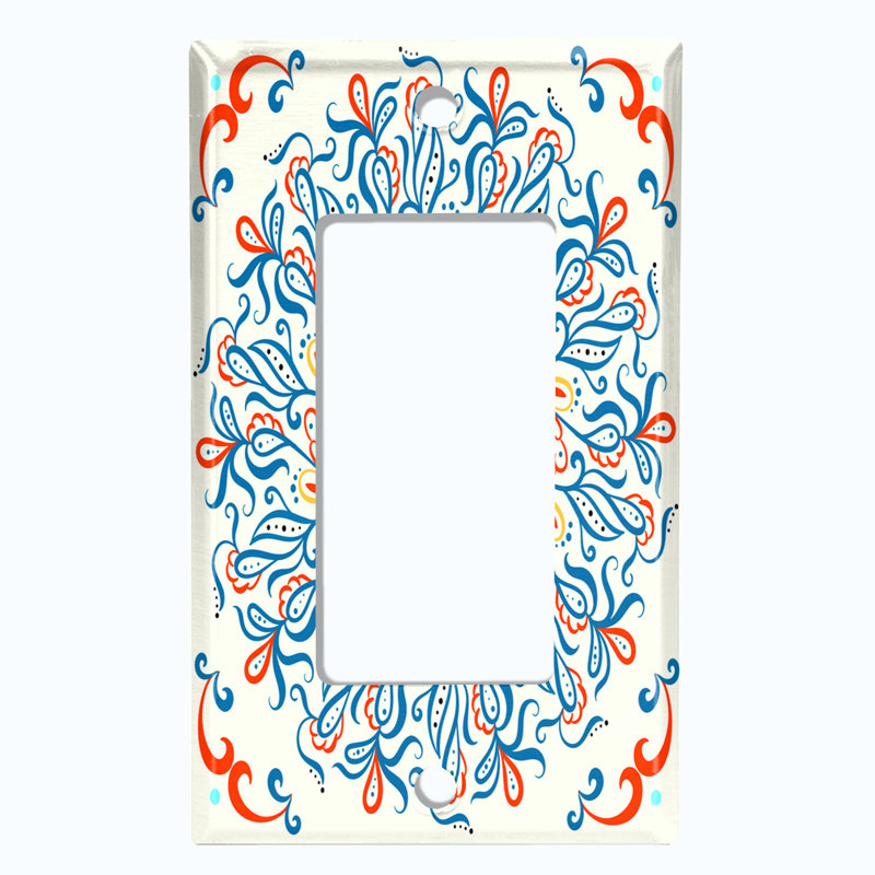 Plaque murale berçante Elegant Tile 1-Gang