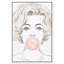 Oliver Gal Pop Bella Fashion - Diamond Dust Framed Canvas Art-213922515-213922517