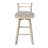 Delmontez Swivel Solid Wood Counter Stool-43807967