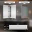 Surface and Recessed Medicine Cabinet-1484660166