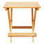 Christianson Square Poplar Folding Outdoor , 46cm cm W 46cm cm D-513251237
