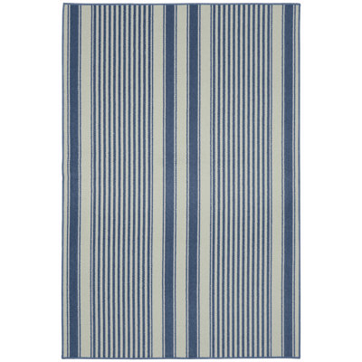 Tapis bleu Haddon