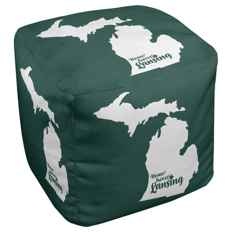 Repose-pieds cubes de michigan sports