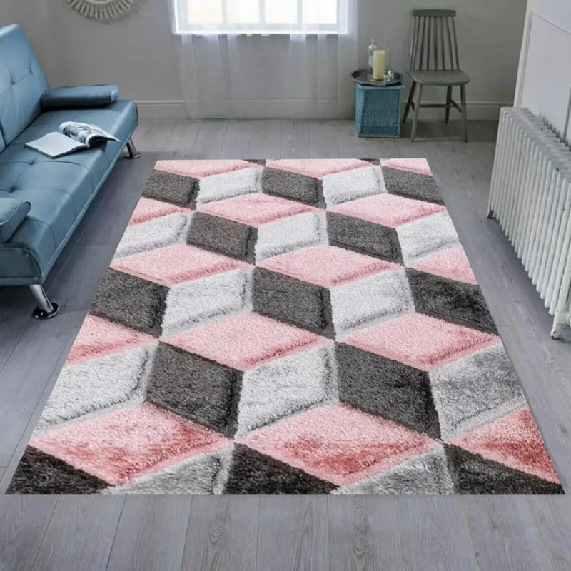 Qurto Pink, Rectangle 160 x 230 cm