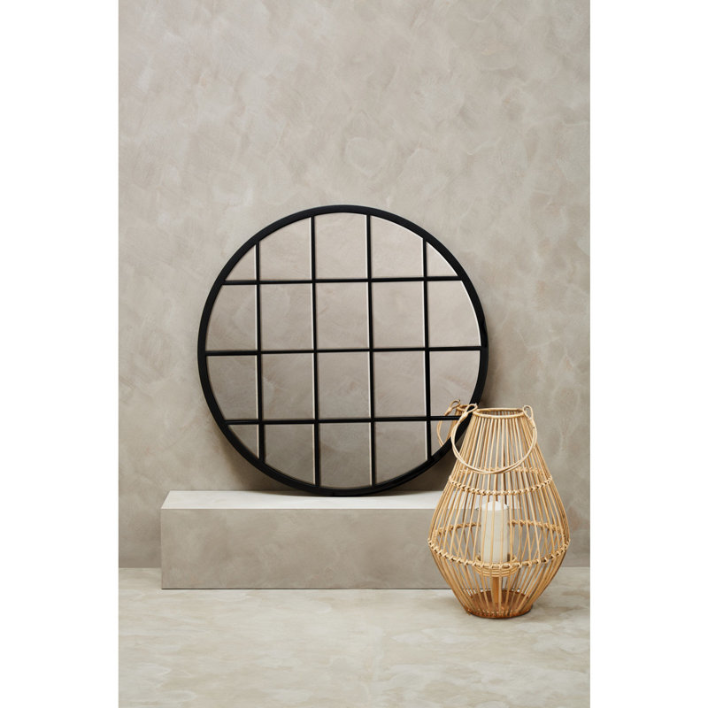 Jermeshia Metal Flat Wall Mirror