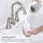 Bathroom Faucet In Brushed Nickel, 360 Swivel Spout, Lever For Accurate Water Temperature Adjustment 4 Inch Sink Degree Swivel, Saving Design, Long-Lasting-121675676